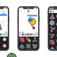 Ibbleobble® Space Stickers for iMessage