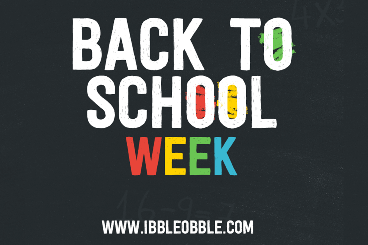 'Back to School' week at Ibbleobble :)