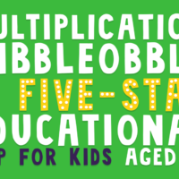 A Five-Star Educational App, Multiplication with Ibbleobble gets top marks!