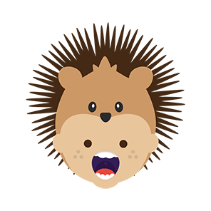 Fin the hedgehog